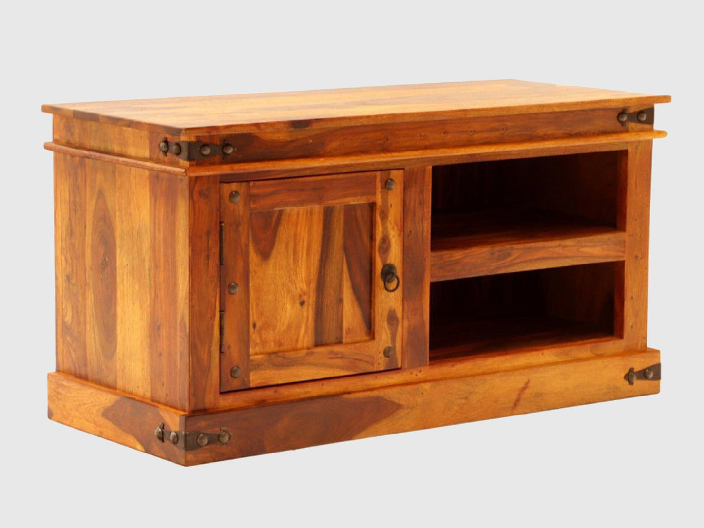 Dudi Furniture Vismit Solid Sheesham wood T.V. Unit