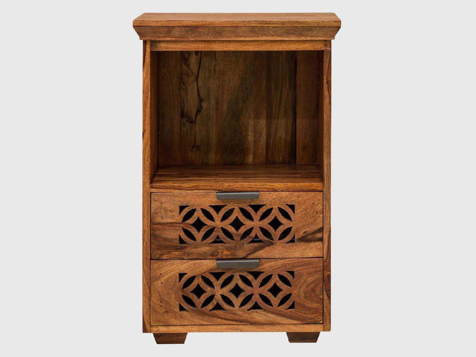 Dudi Furniture Vismit Solid Wood Sheesham Bedside