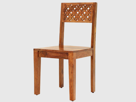 Dudi Furniture Vismit Stylish Sheesham wood Dining chair