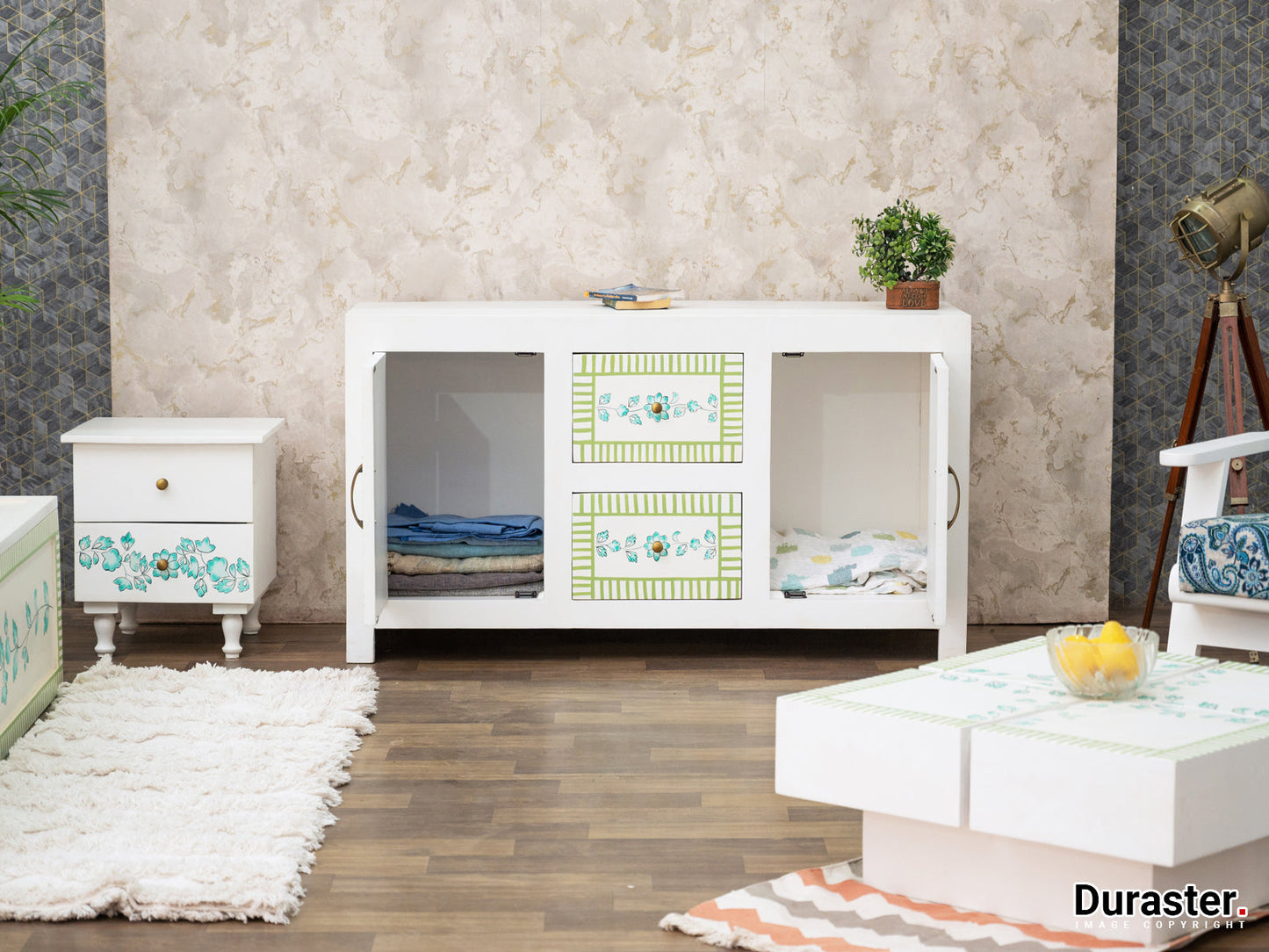 Dudi Furniture Florida Mango Wood Sideboard