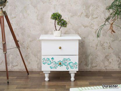 Dudi Furniture Florida Wood Bedside Table with Drawer