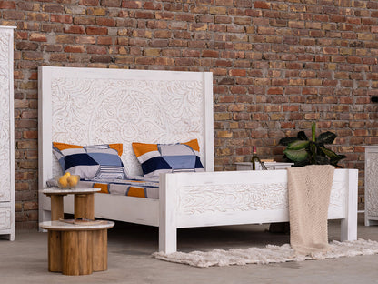 Dudi Furniture Ellora Wooden King Size Bed