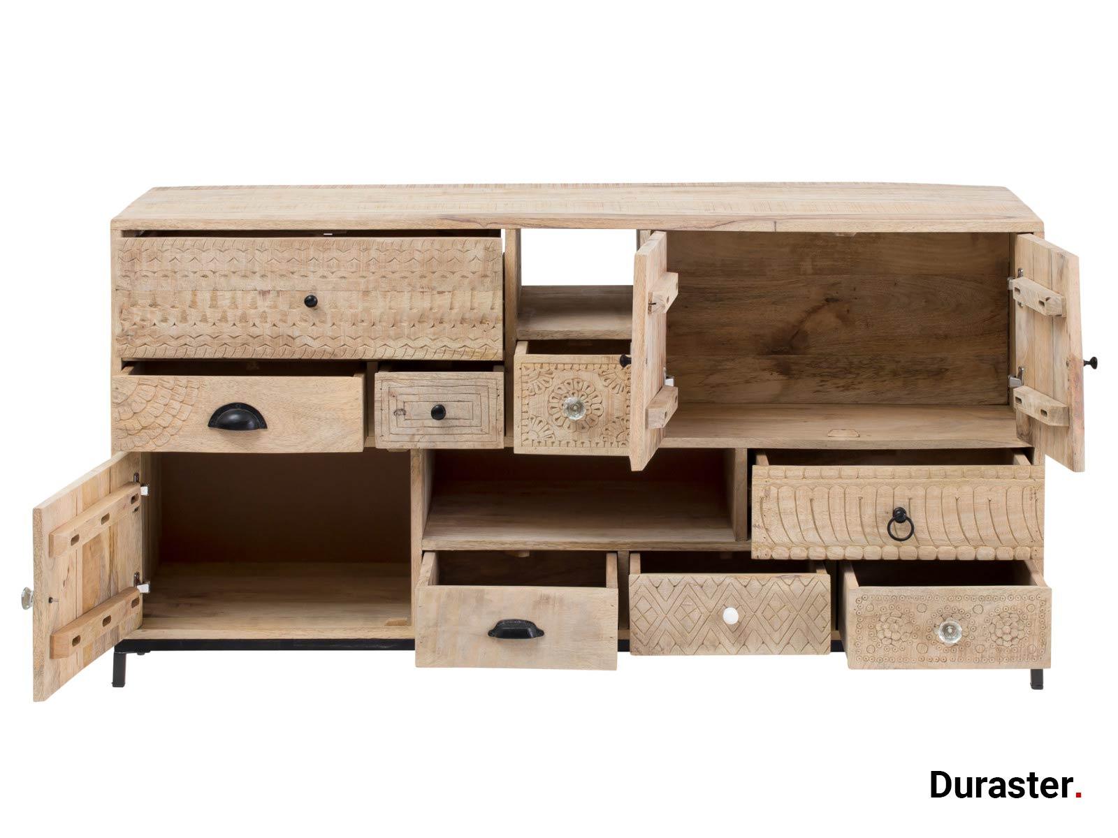Dudi Furniture Ajenta Wooden Chest of Drawers Cabinet