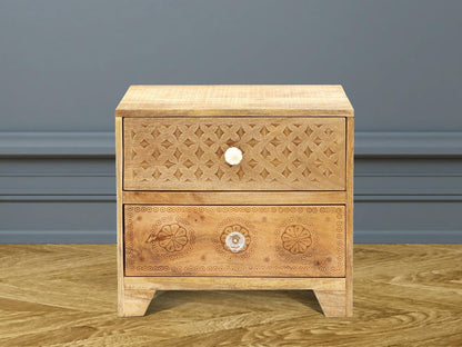 Dudi Furniture Ajenta Modern Bedside Table with Drawer