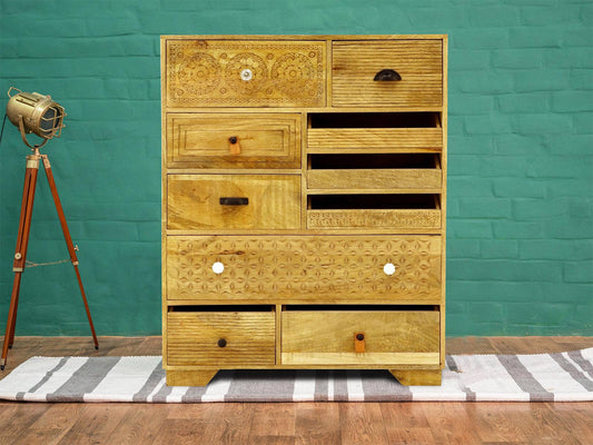 Dudi Furniture Ajenta Modern Chest of Drawers