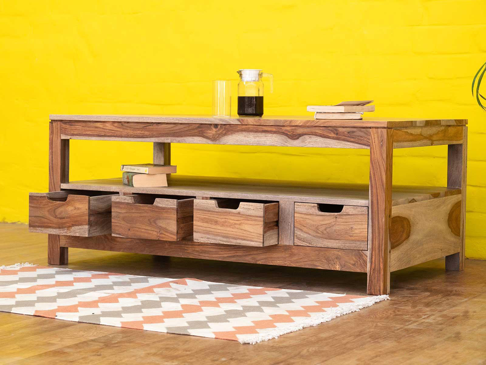Dudi Furniture Alpaca Modern Coffee Table with Storage