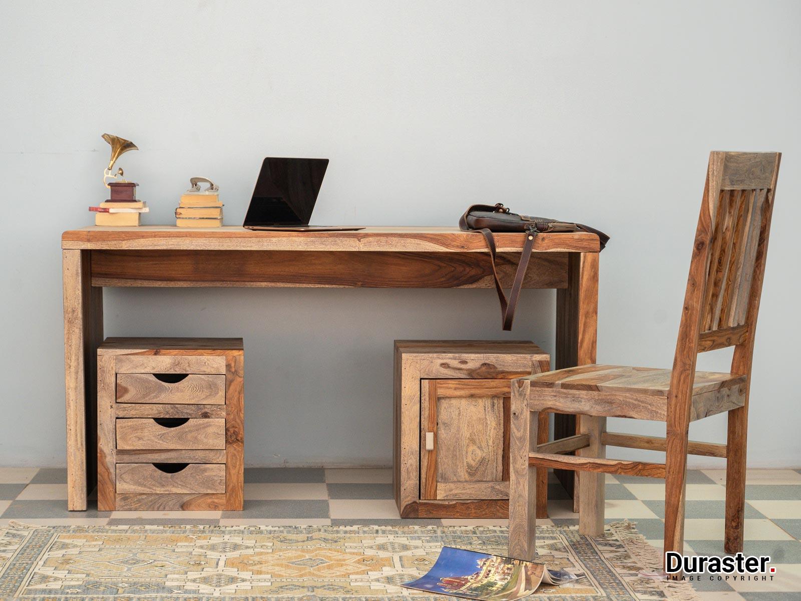 Dudi Furniture Alpaca Wooden Study Table with Storage