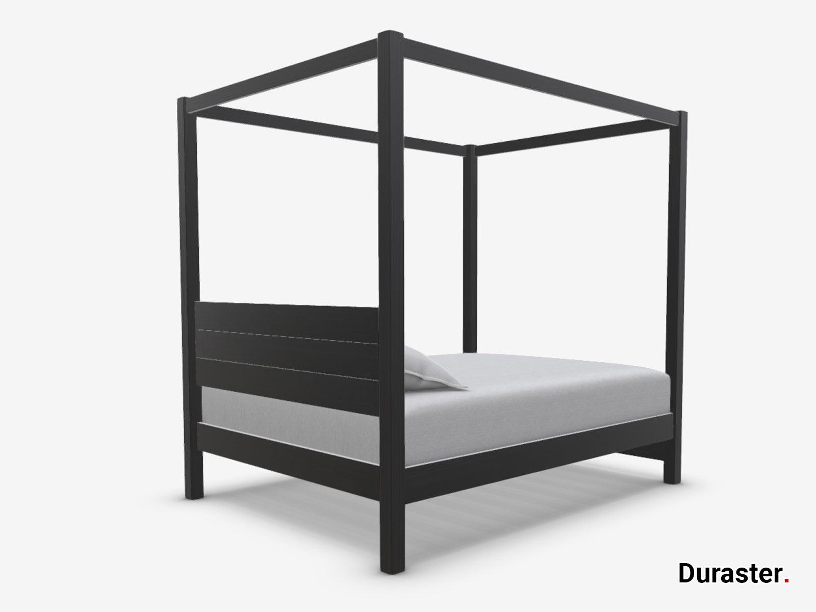 Dudi Furniture Tuscany Solid Acacia Wood Four-Poster Bed