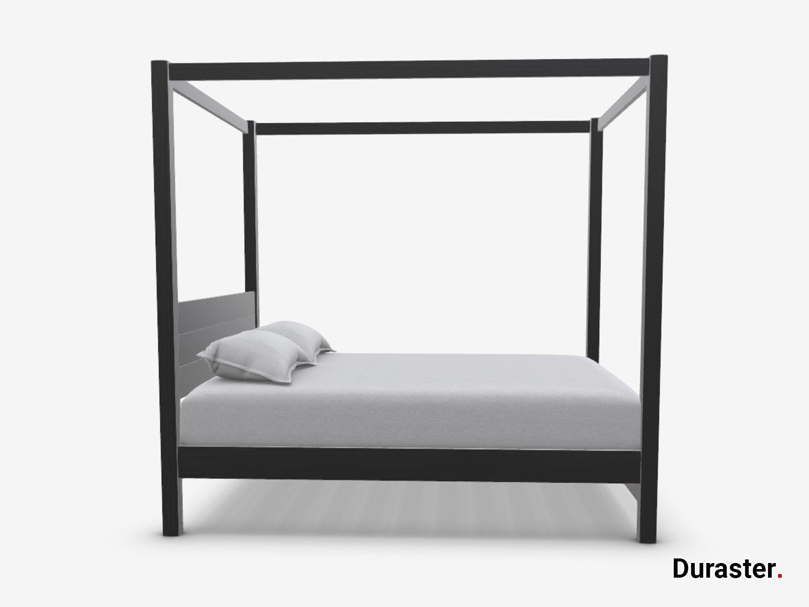 Dudi Furniture Tuscany Solid Acacia Wood Four-Poster Bed