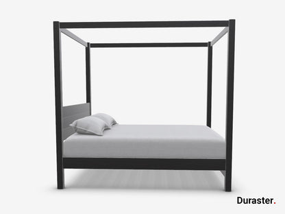 Dudi Furniture Tuscany Solid Acacia Wood Four-Poster Bed