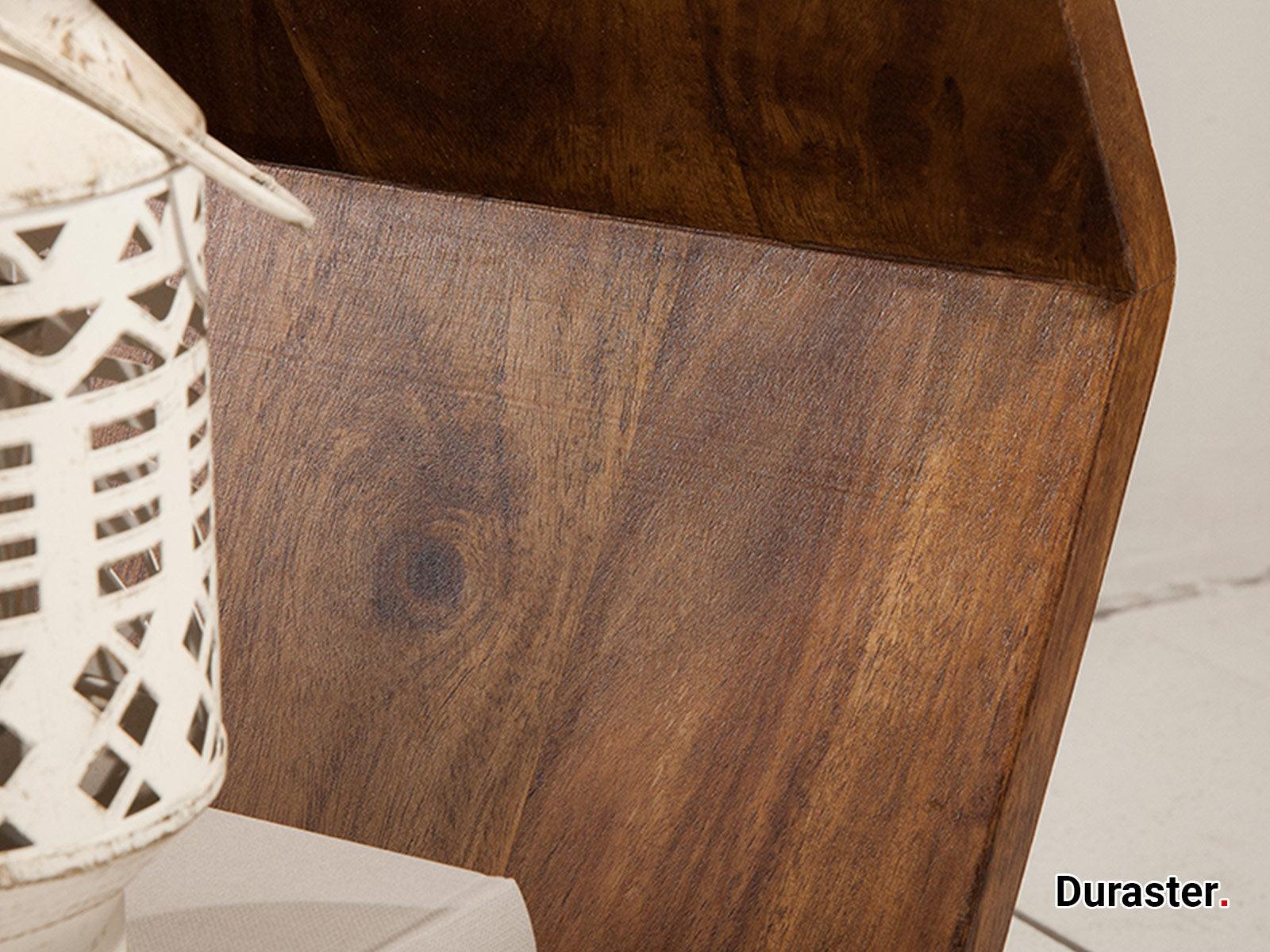 Dudi Furniture Buckingham Modern Sheesham Wood Nesting Side Tables