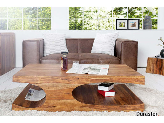 Dudi Furniture Buckingham Modern Sheesham Wood Coffee Table