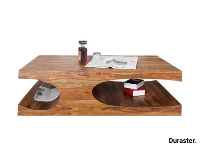 Dudi Furniture Buckingham Modern Sheesham Wood Coffee Table