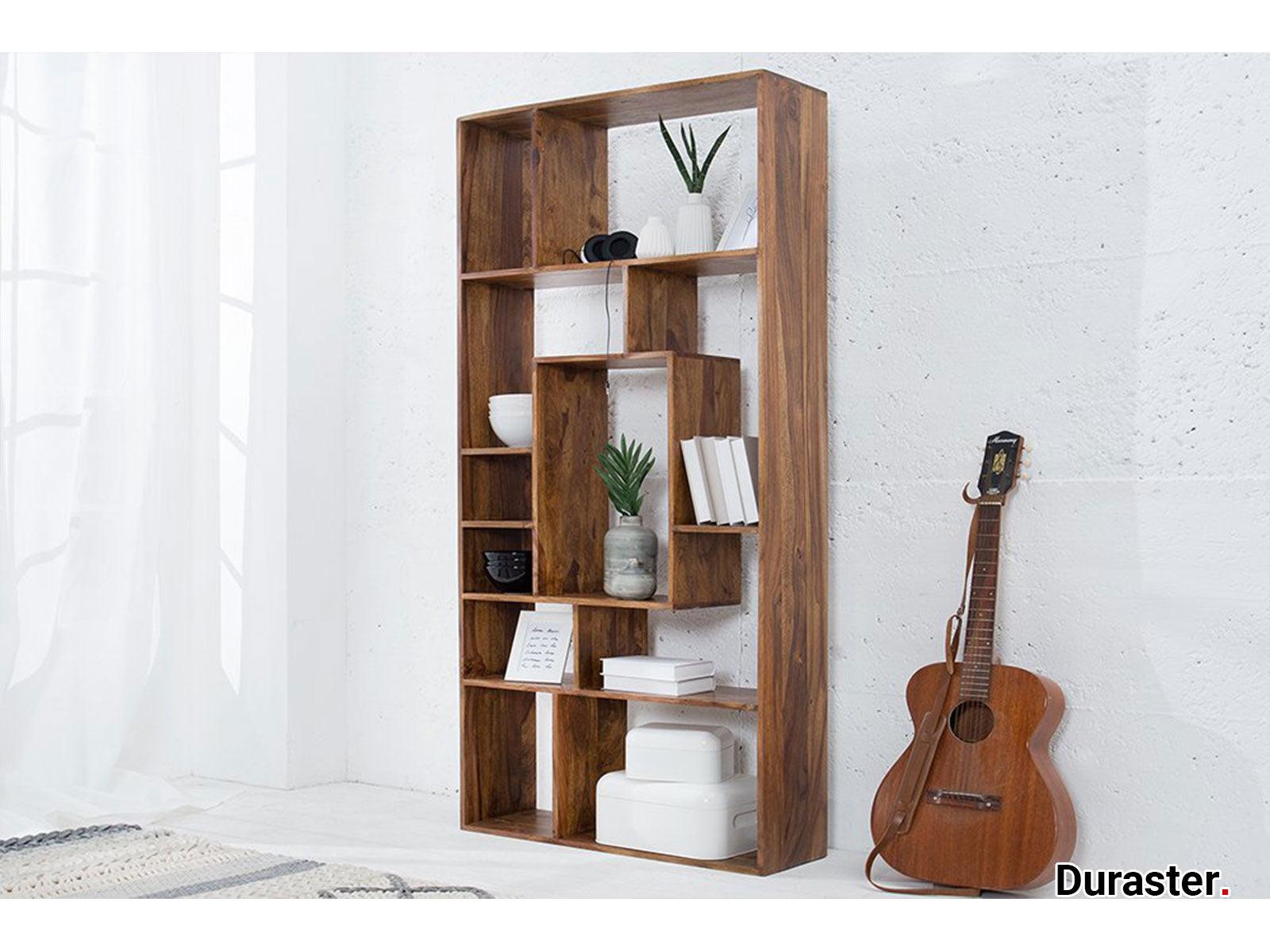 Dudi Furniture Buckingham Solid Sheesham Wood BookShelf