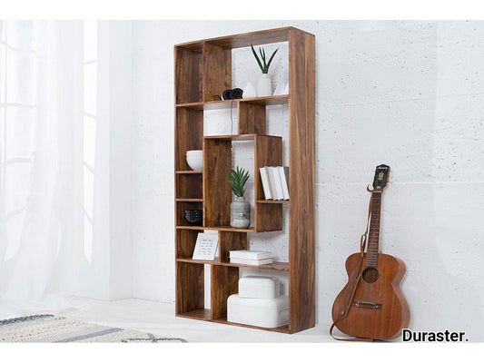 Dudi Furniture Buckingham Solid Sheesham Wood BookShelf