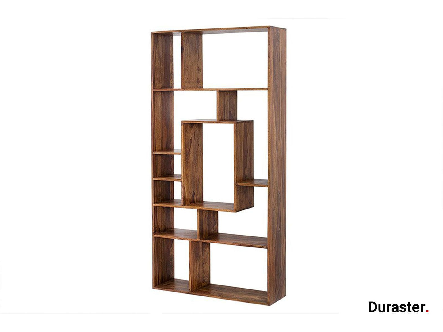 Dudi Furniture Buckingham Solid Sheesham Wood BookShelf