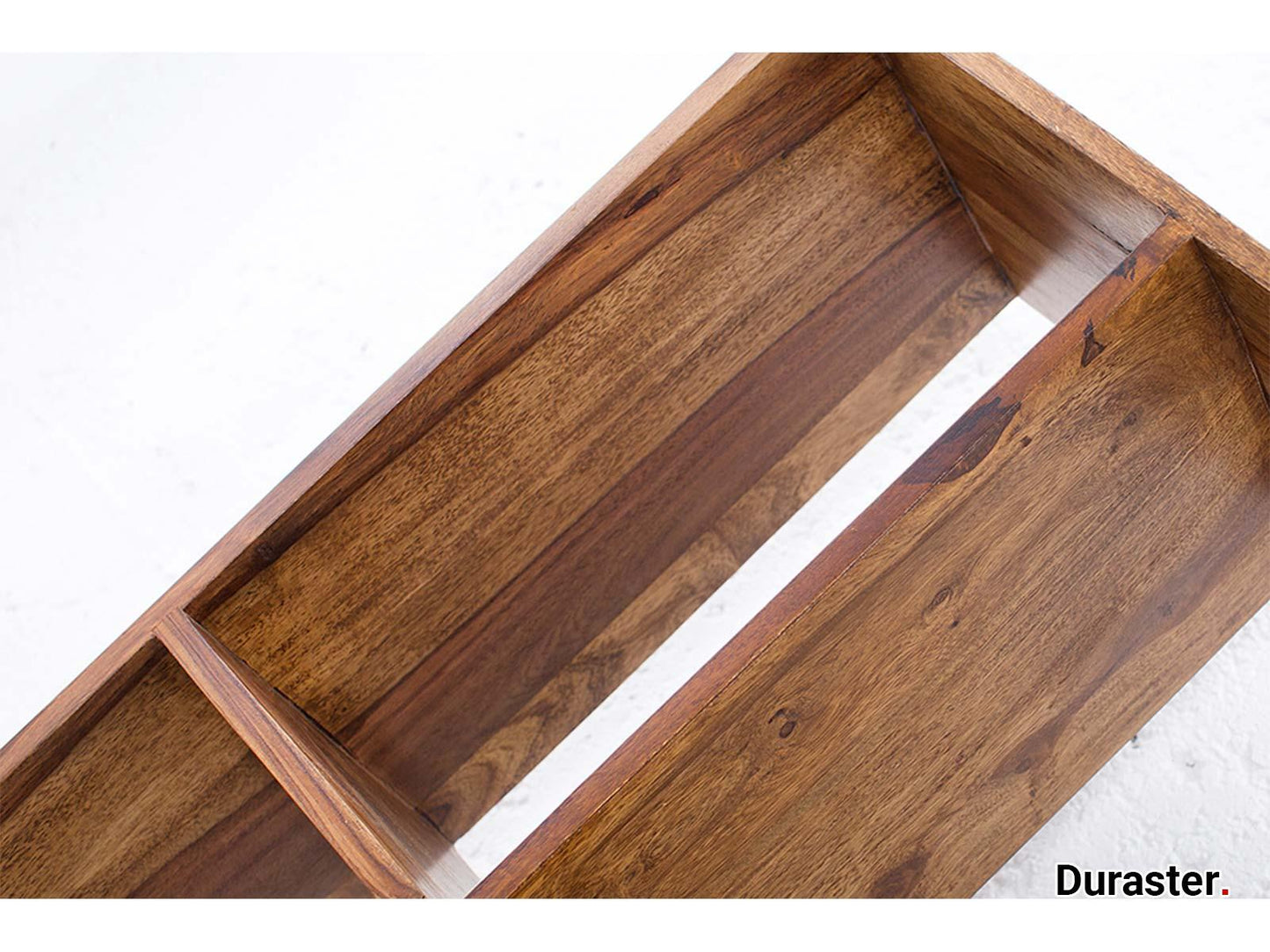 Dudi Furniture Buckingham Solid Sheesham Wood BookShelf