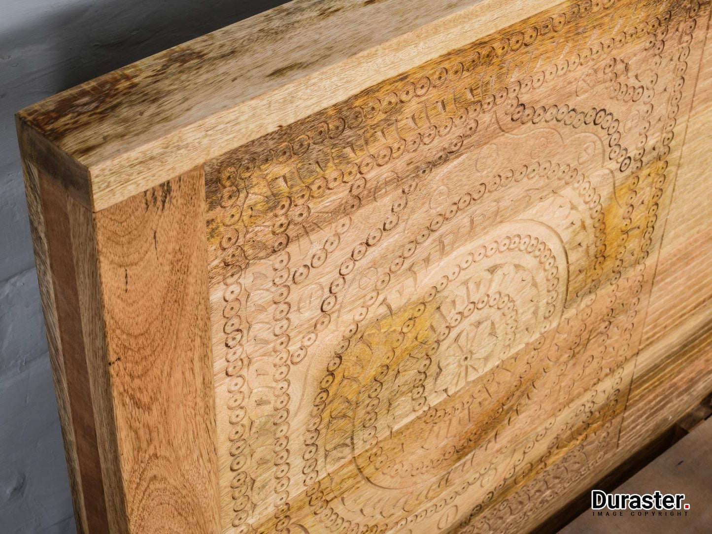 Dudi Furniture Ajenta Mango Wood King Size Bed
