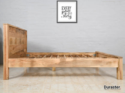Dudi Furniture Ajenta Mango Wood King Size Bed