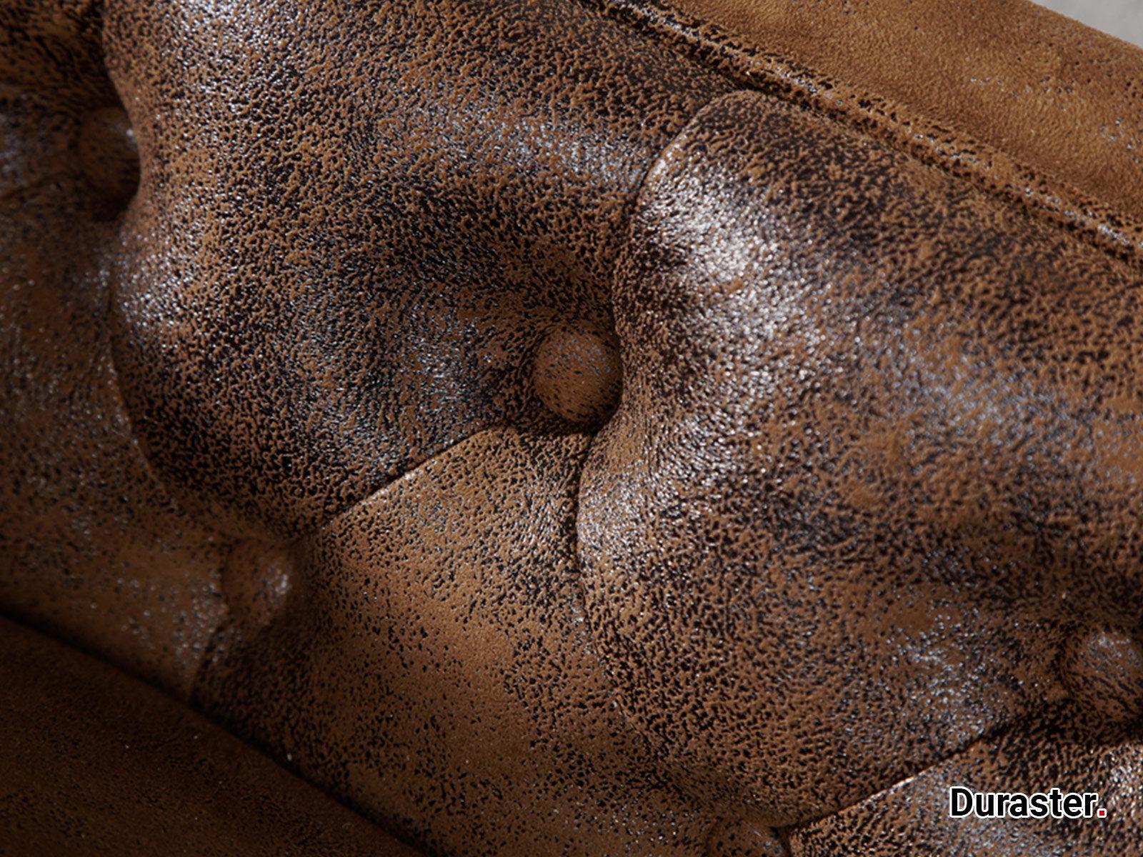 Dudi Furniture Chesterfield Vintage Brown Lounge