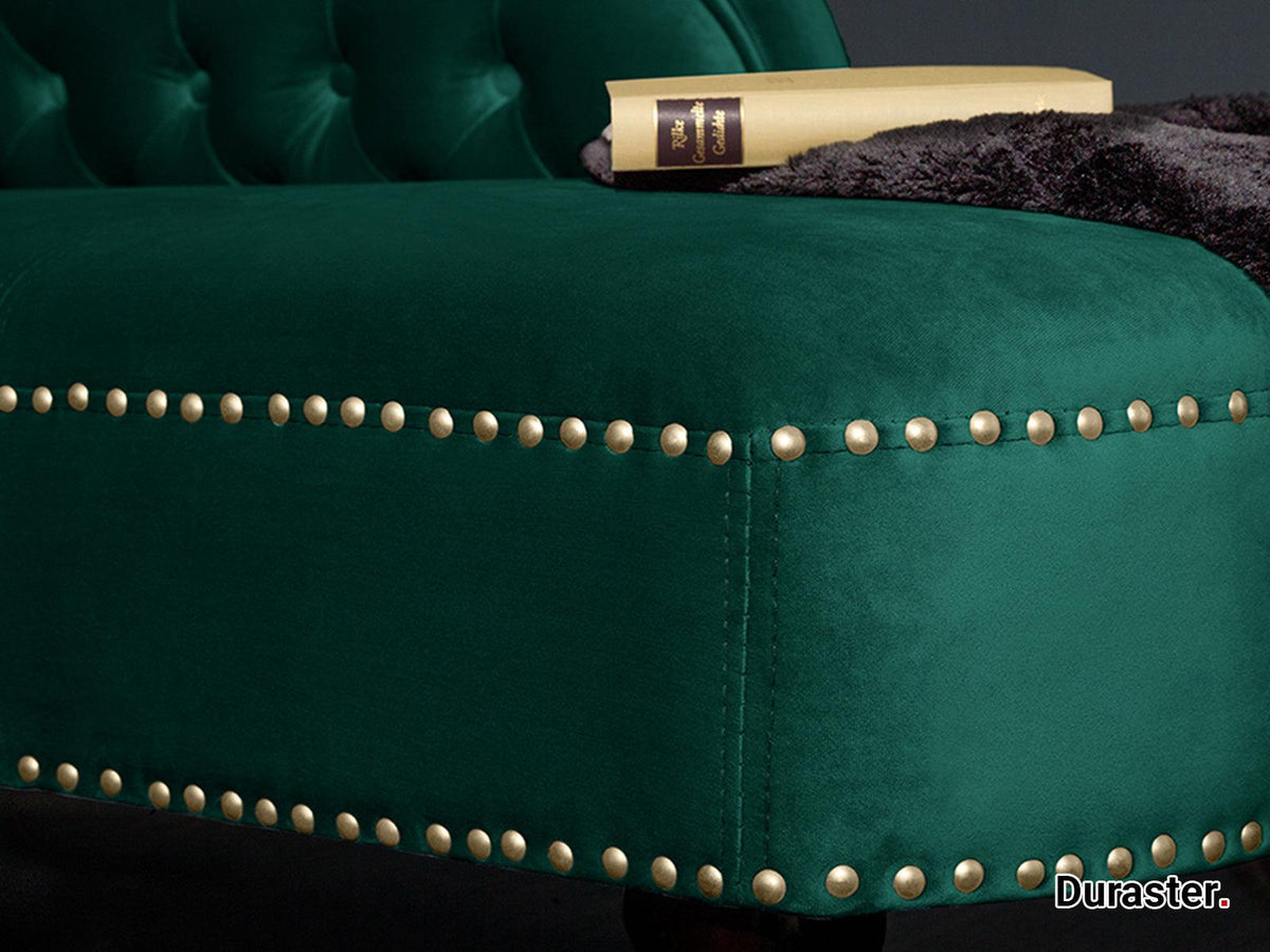 Dudi Furniture Chesterfield Vintage Emerald Green Lounge