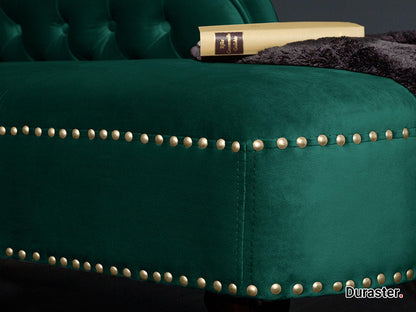 Dudi Furniture Chesterfield Vintage Emerald Green Lounge