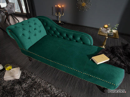 Dudi Furniture Chesterfield Vintage Emerald Green Lounge