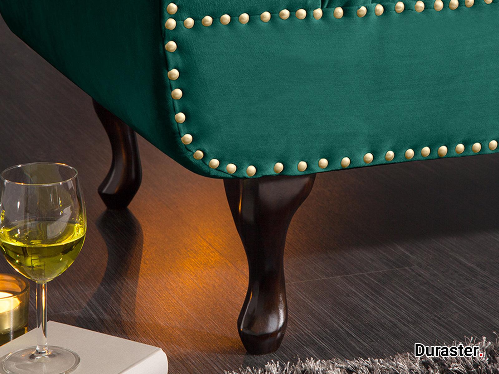 Dudi Furniture Chesterfield Vintage Emerald Green Lounge
