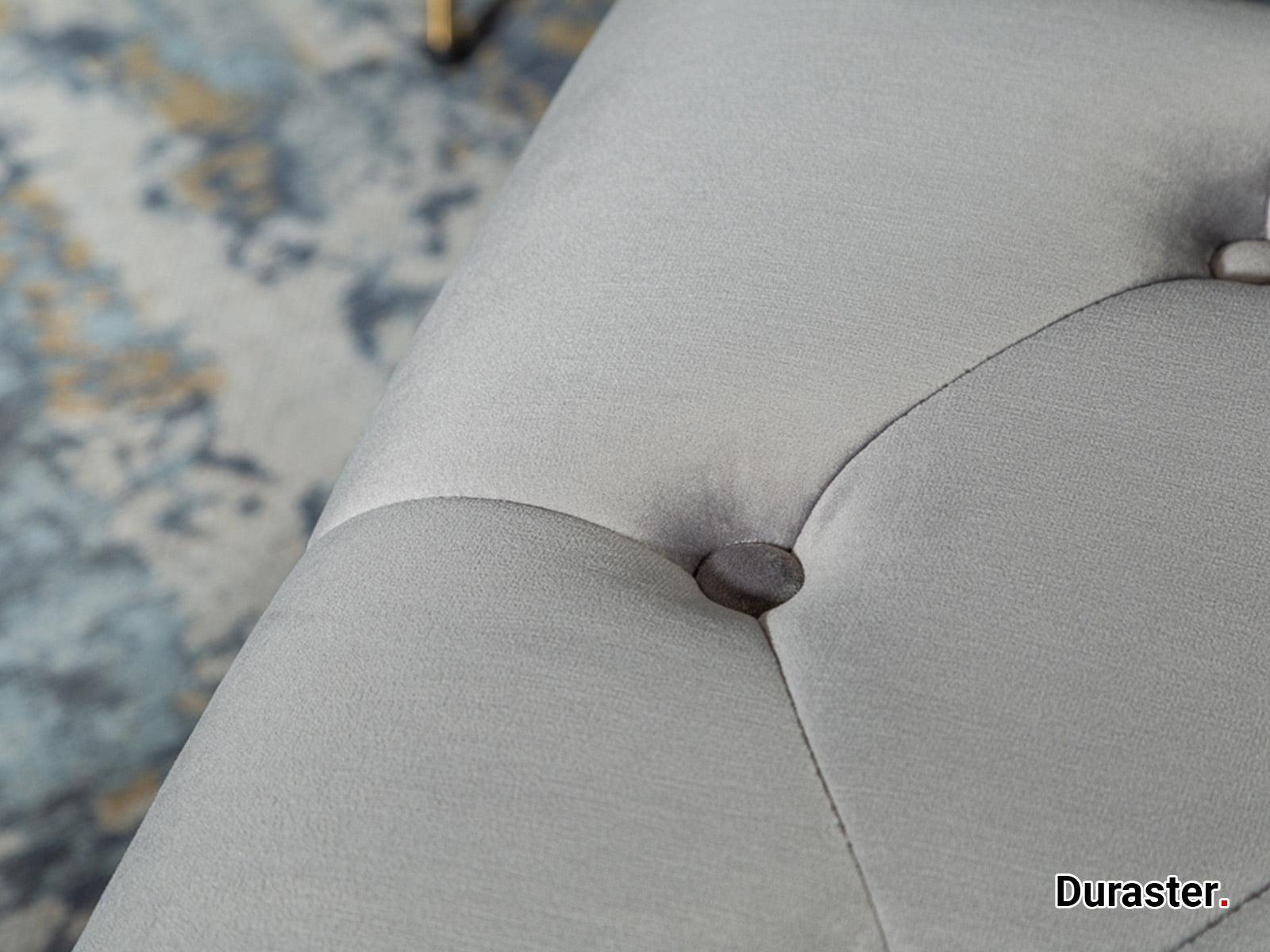 Dudi Furniture Chesterfield Premium Fabric Ottoman