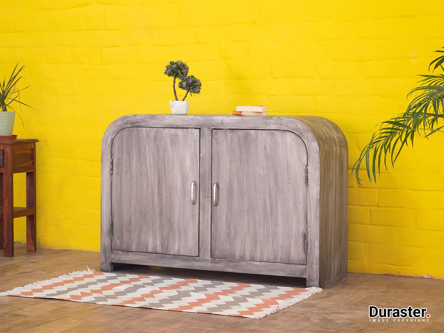 Dudi Furniture Goa Modern Acacia Sideboard Cabinet