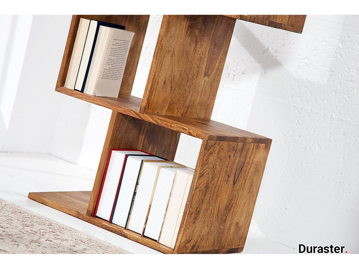 Dudi Furniture Torpedo Sheesham Wood Bookshelf