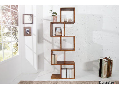 Dudi Furniture Torpedo Sheesham Wood Bookshelf