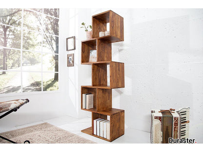 Dudi Furniture Torpedo Sheesham Wood Bookshelf