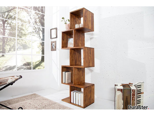 Dudi Furniture Torpedo Sheesham Wood Bookshelf