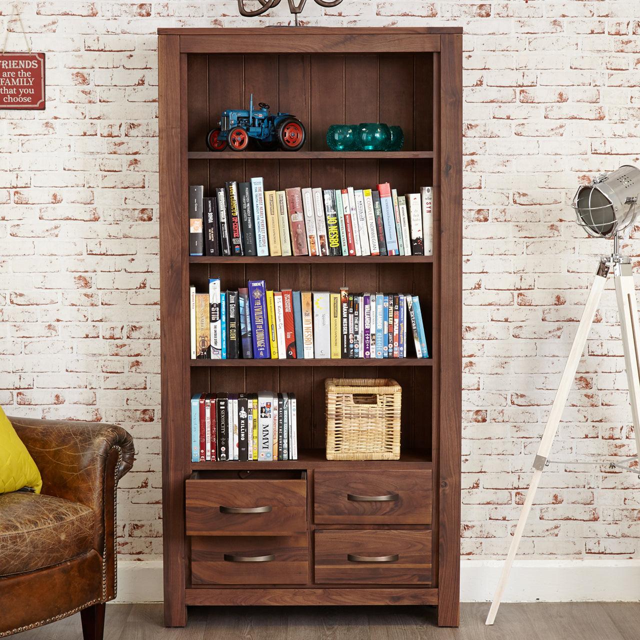 Dudi Furniture Marwar Sheesham Wood Bookshelf