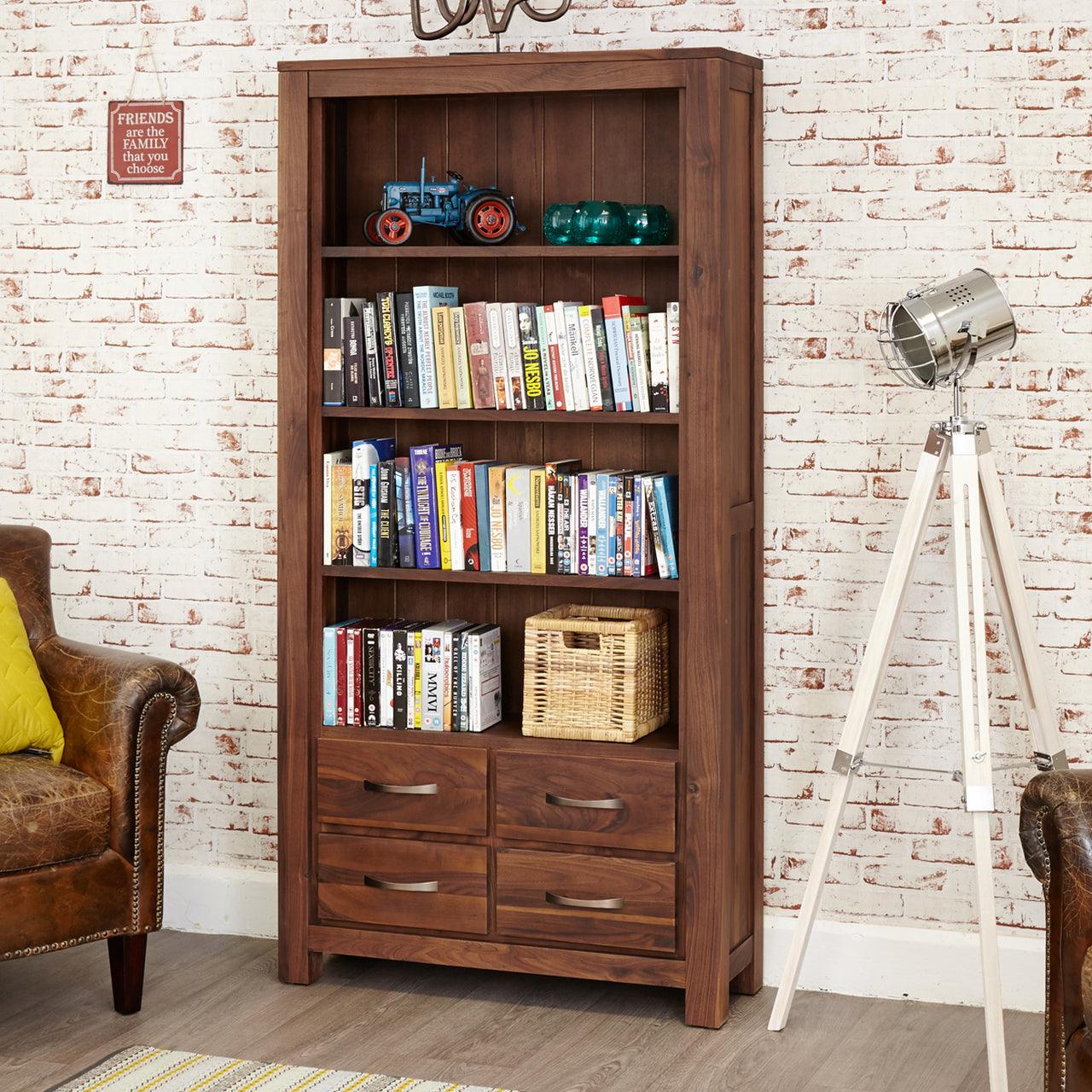 Dudi Furniture Marwar Sheesham Wood Bookshelf