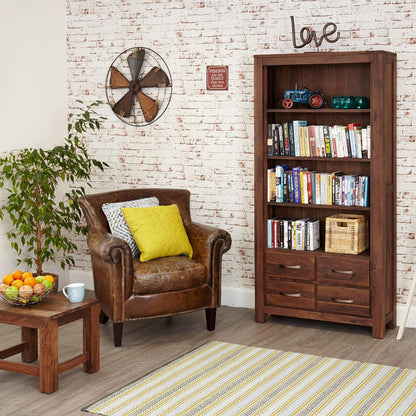 Dudi Furniture Marwar Sheesham Wood Bookshelf