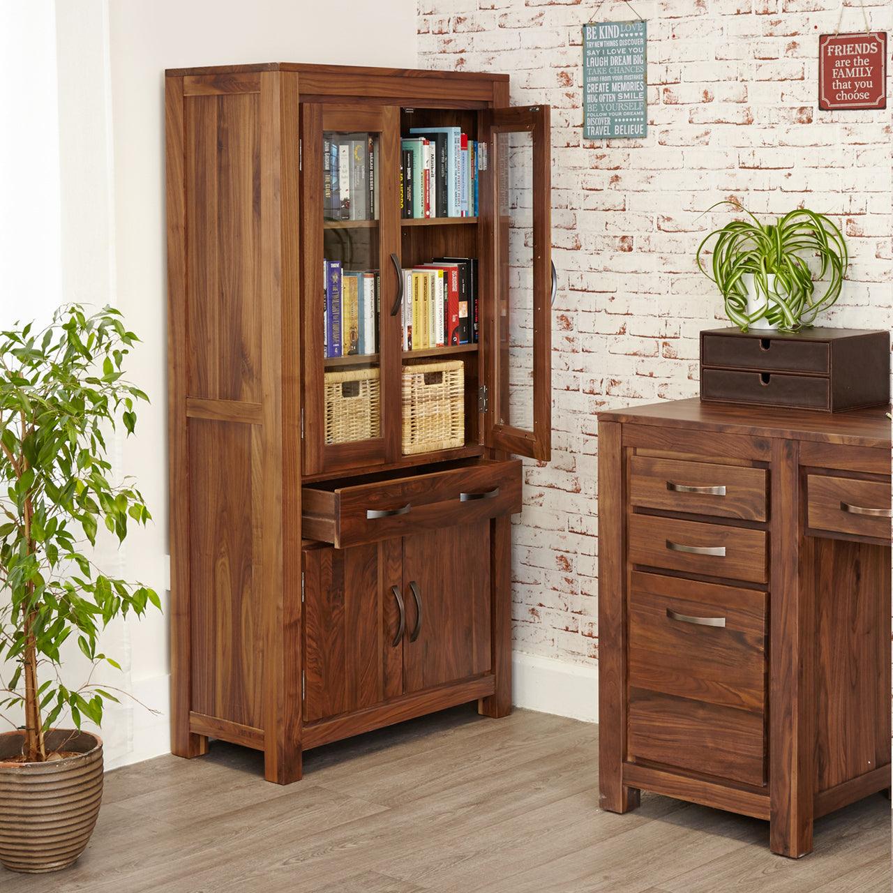 Dudi Furniture Marwar Sheesham Wood Display Cabinet