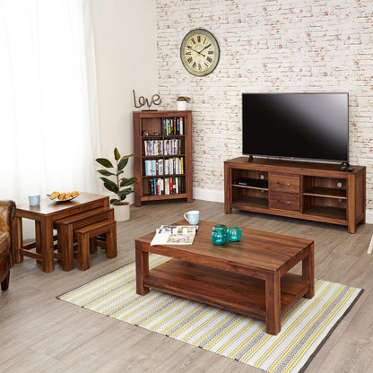 Dudi Furniture Marwar Sheesham Wood Nesting Side Tables