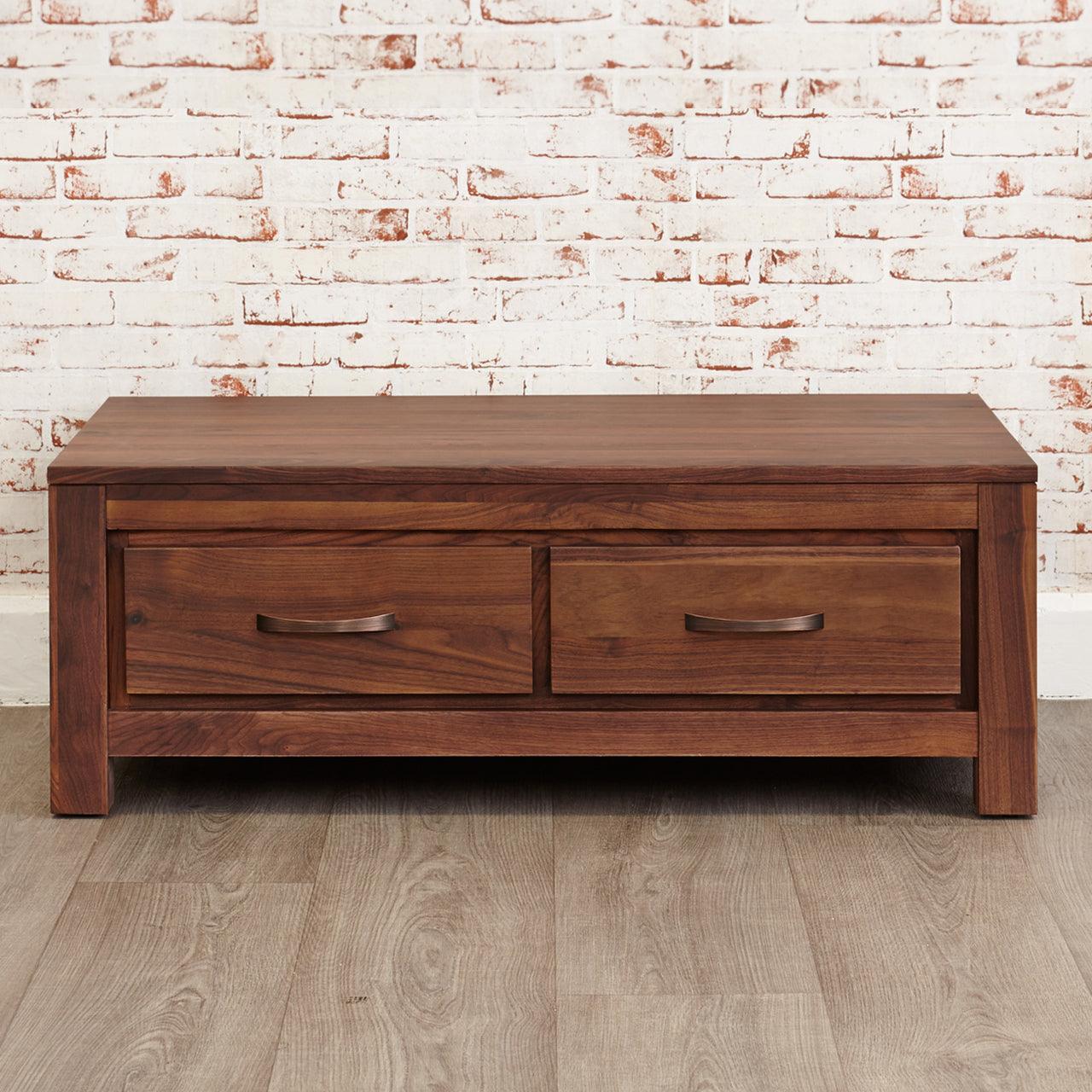 Dudi Furniture Marwar Wooden Coffee Table with Drawer