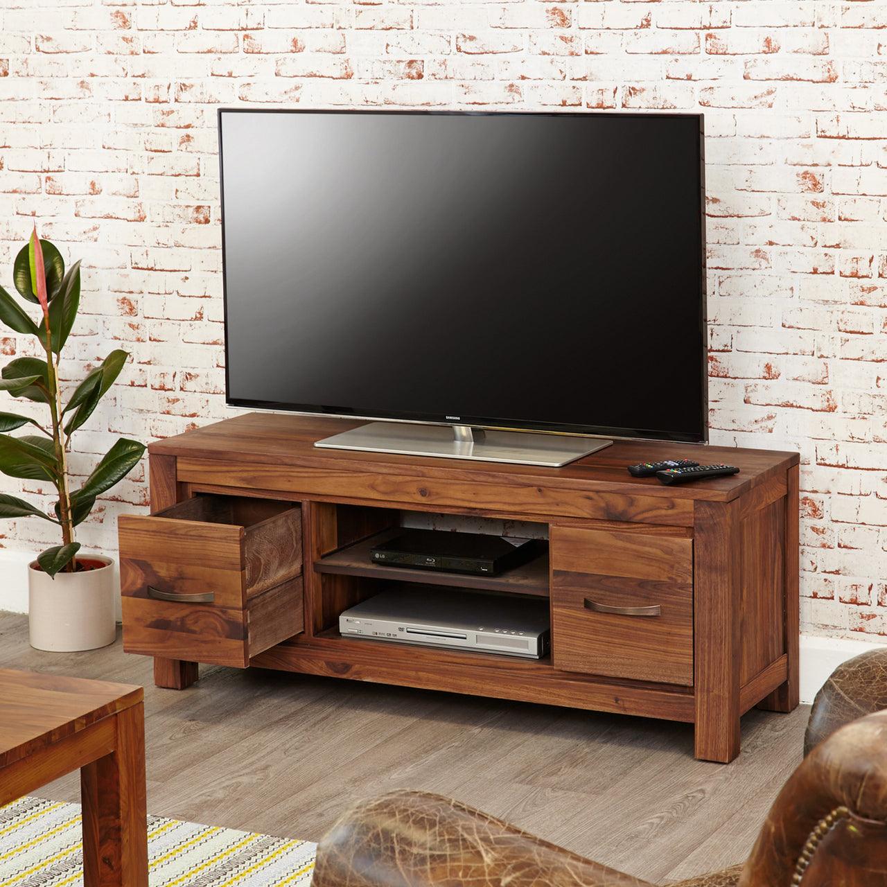 Dudi Furniture Marwar Sheesham Wood TV Unit