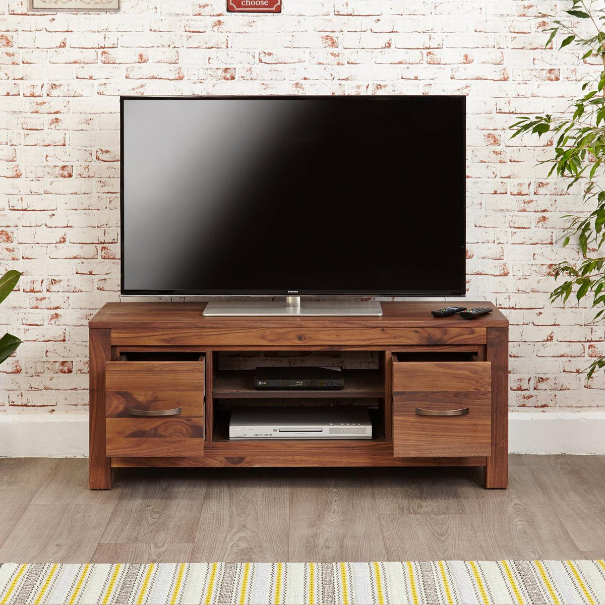 Dudi Furniture Marwar Sheesham Wood TV Unit