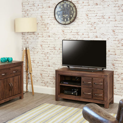 Dudi Furniture Marwar Wooden TV Unit Cabinet