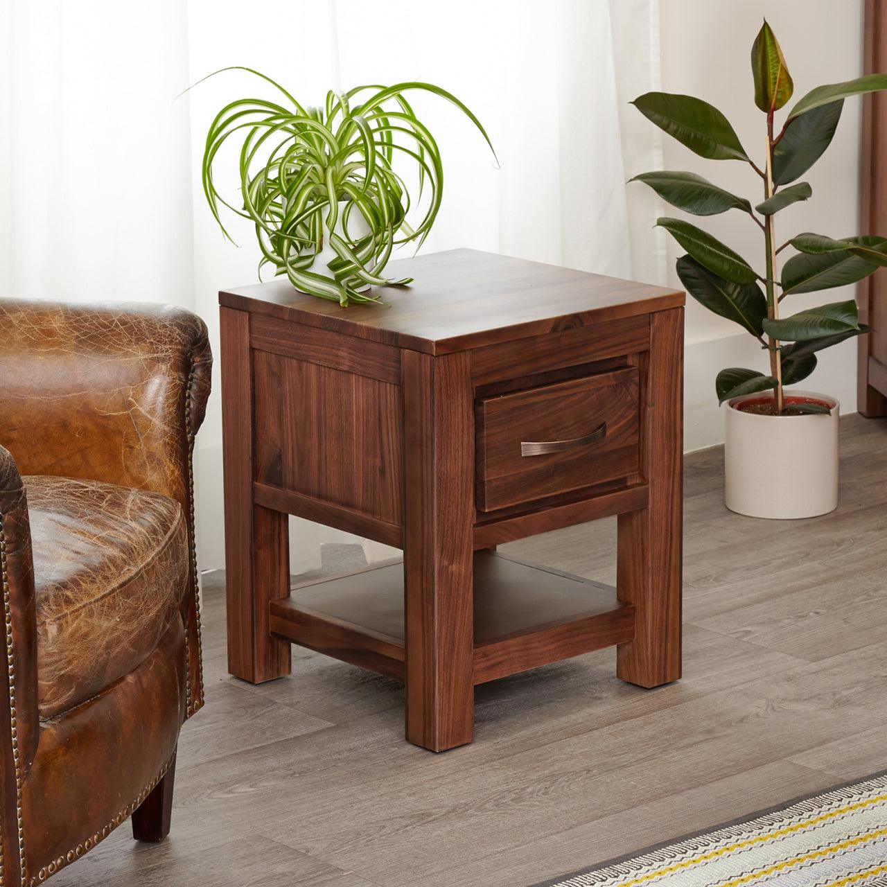 Dudi Furniture Marwar Sheesham Wood Side Table