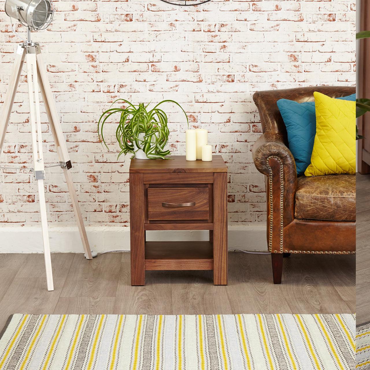Dudi Furniture Marwar Sheesham Wood Side Table