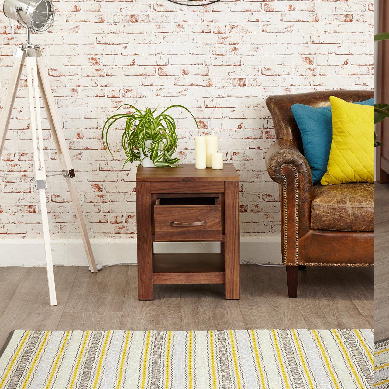 Dudi Furniture Marwar Sheesham Wood Side Table