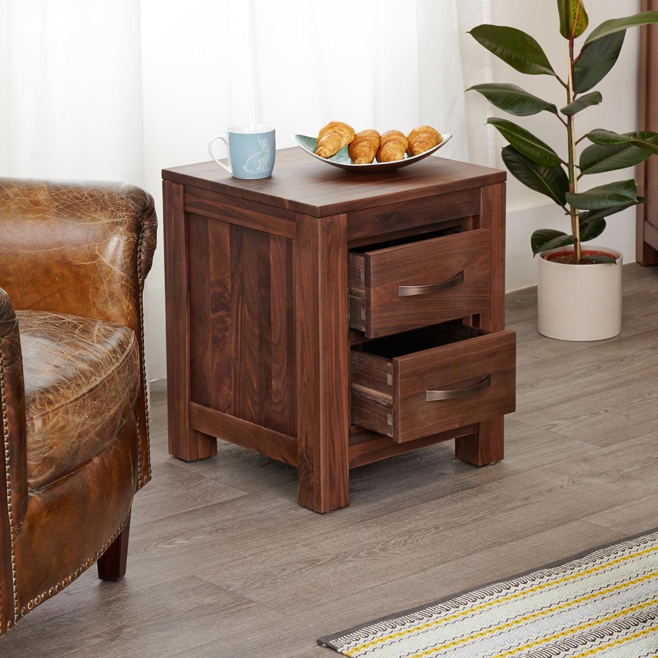 Dudi Furniture Marwar Sheesham Wood Sofa Side Table