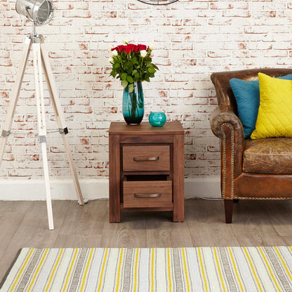 Dudi Furniture Marwar Sheesham Wood Sofa Side Table
