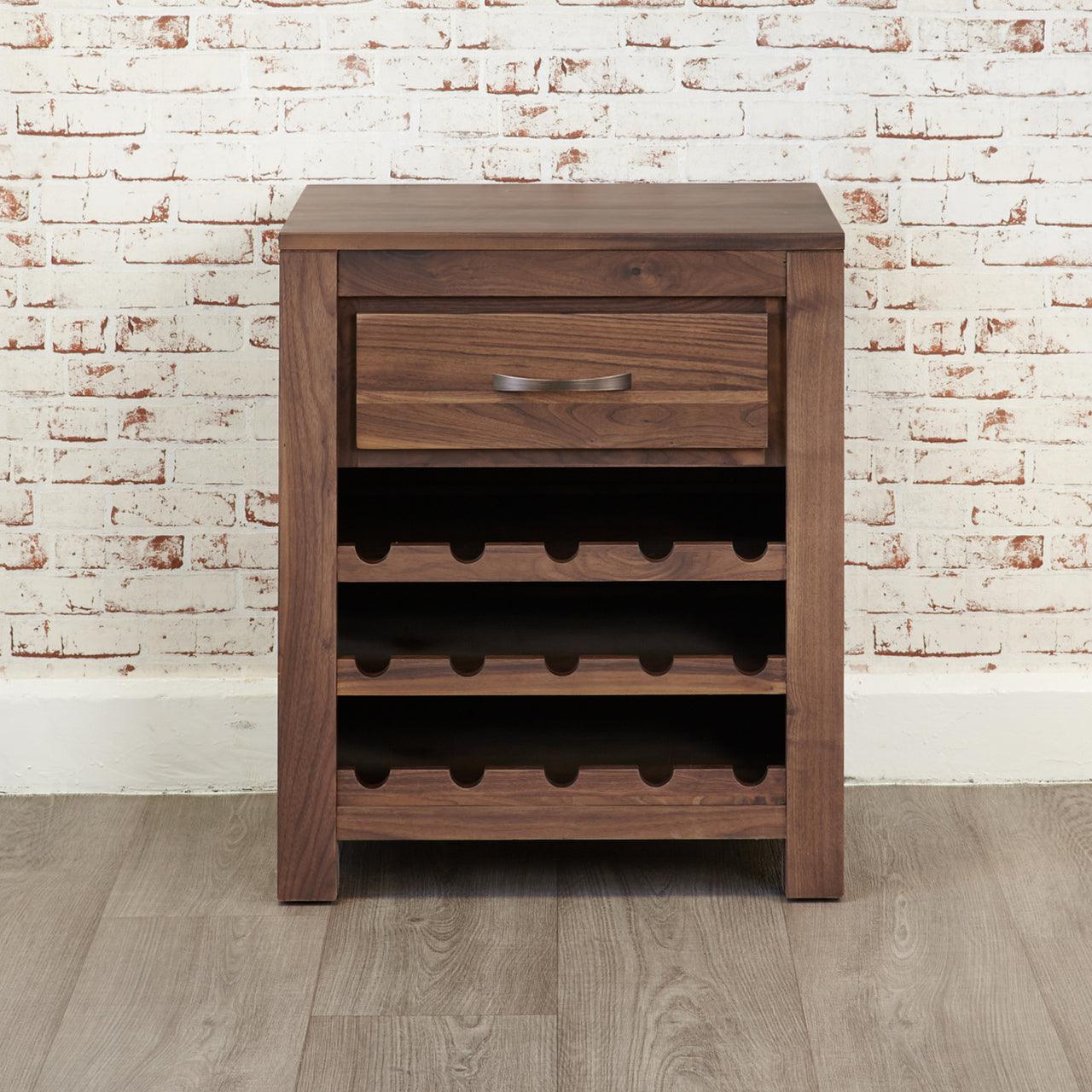 Dudi Furniture Marwar Sheesham Wood Wine Rack