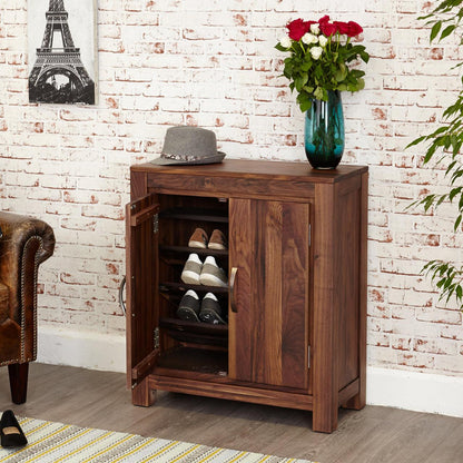 Dudi Furniture Marwar Sheesham Wood Shoe Rack
